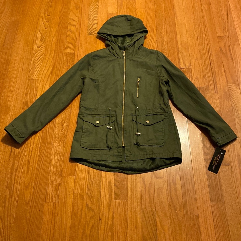 Bella Donna Moda Italiana Olive Green Jacket